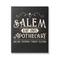 Stupell Industries Salem Apothecary Vintage Sign Canvas Wall Art